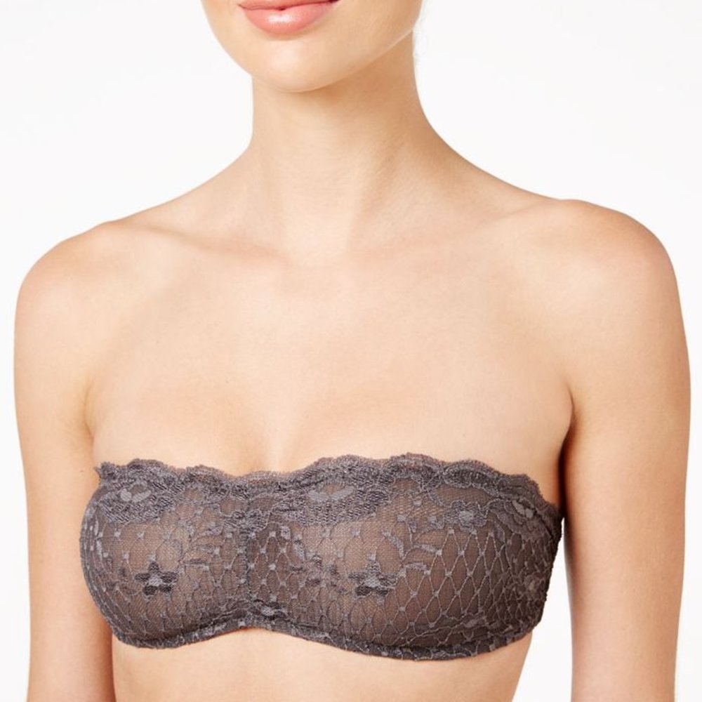 Free People essential lace strappy-back bandeau - Picture 2 of 8